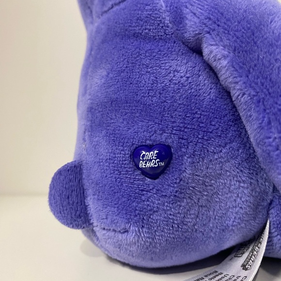 Care Bears Plush Harmony Bear Unlock The Magic Basic Fun Purple Stuffed Animal - Picture 10 of 11